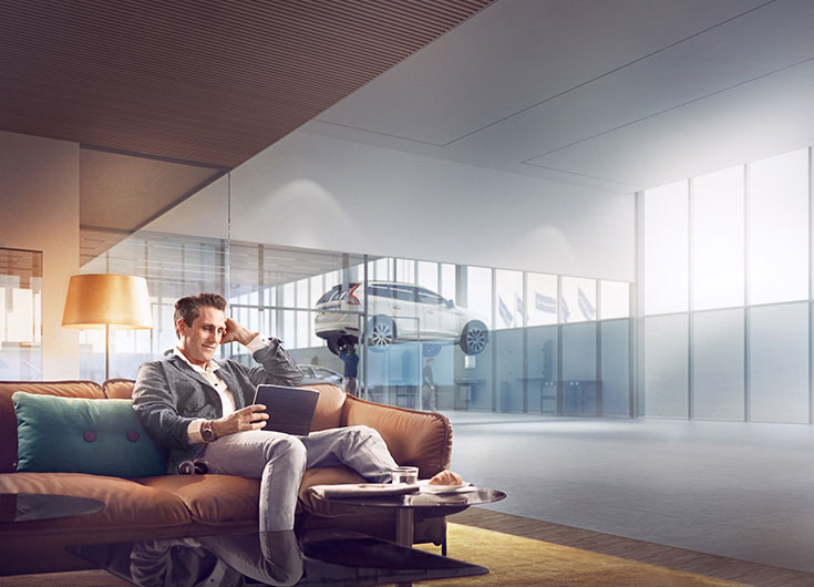 3 vestigingen, 1 service